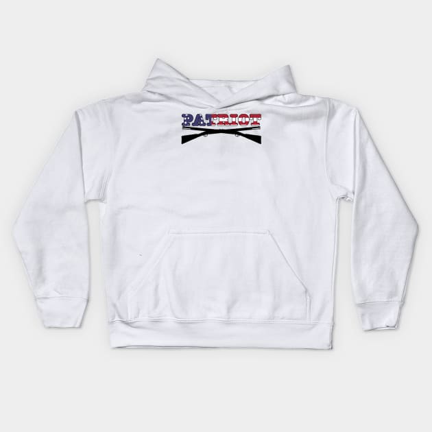 Patriot v. 2 (Light Shirts) Kids Hoodie by Aeriskate